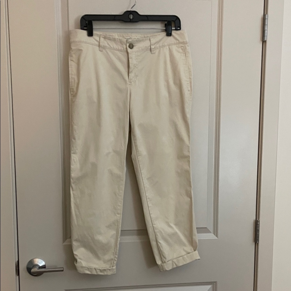 Khakis by GAP Vintage Rolled Crop Pantalon Vintage A Rouler